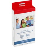 Canon KP-36IP Kit per stampanti, Carta fotografica Ciano, Magenta, Giallo, Ad inchiostro, - SELPHY: CP750, CP720, CP740, CP510, CP400, CP710, CP500, CP600, CP730 - Bubble Jet: CP-600,...