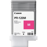 Canon PFI-120M cartuccia d'inchiostro 1 pz Originale Magenta Inchiostro a base di pigmento, 130 ml, 1 pz, Confezione singola