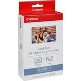 Canon Set inchiostro a colori KC-36IP e carta 54 x 86 mm, 36 fogli 36 fogli, Originale, Canon, - SELPHY: CP750, CP720, CP740, CP510, CP400, CP710, CP500, CP600, CP730 - Bubble Jet: CP-600,..., Stampa inkjet, 36 fogli