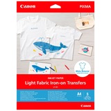 Canon Supporti termoadesivi per tessuti chiari LF-101, A4, 5 fogli, Film A4, 5 fogli, Ad inchiostro, A4, 5 pz
