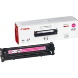 Canon Toner 716 cartuccia toner 1 pz Originale Magenta 1500 pagine, Magenta, 1 pz, Vendita al dettaglio