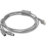 Datalogic CABLE-321 Accessori del lettore di codici a barre Grigio, Maschio/Maschio, 2 m, Grigio, 130 g