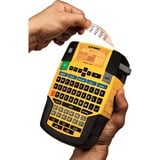 Dymo RHINO 4200 stampante per etichette (CD) QWERTZ, Stampa etichette QWERTZ, Ioni di Litio, Nero, Giallo
