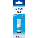 Epson 102 EcoTank flacone inchiostro ciano Originale, Ciano, Epson, - EcoTank ET-4750 - EcoTank ET-3750 - EcoTank ET-3700 - EcoTank ET-2750 - EcoTank ET-2700, 70 ml, Stampa inkjet