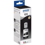 Epson 105 EcoTank Pigment Black ink bottle, Inchiostro Nero, Inchiostro a base di pigmento, 140 ml, 1 pz