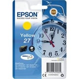 Epson Alarm clock Cartuccia Sveglia Giallo Inchiostri DURABrite Ultra 27 Resa standard, Inchiostro a base di pigmento, 3,6 ml, 300 pagine, 1 pz