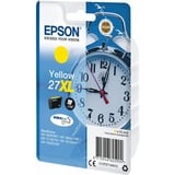 Epson Alarm clock Cartuccia Sveglia Giallo Inchiostri DURABrite Ultra 27XL Resa elevata (XL), Inchiostro a base di pigmento, 10,4 ml, 1100 pagine, 1 pz