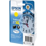 Epson Alarm clock Cartuccia Sveglia Giallo Inchiostri DURABrite Ultra 27XL Resa elevata (XL), Inchiostro a base di pigmento, 10,4 ml, 1100 pagine, 1 pz