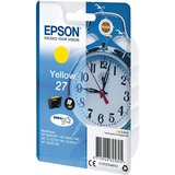 Epson Alarm clock Cartuccia Sveglia Giallo Inchiostri DURABrite Ultra 27, Inchiostro Resa standard, Inchiostro a base di pigmento, 3,6 ml, 300 pagine, 1 pz