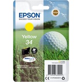 Epson Golf ball Singlepack Yellow 34 DURABrite Ultra Ink, Inchiostro Resa standard, Inchiostro a base di pigmento, 4,2 ml, 300 pagine, 1 pz