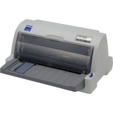 Epson LQ-630 Stampanti ad aghi grigio, 360 cps, 360 x 180 DPI, 225 cps, 79 cps, 10,12 cpi (indice dei prezzi al consumo), 5 copie