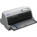 Epson LQ-690 Stampanti ad aghi, Stampante ad aghi grigio, 529 cps, 360 x 180 DPI, 396 cps, 132 cps, 10,12 cpi (indice dei prezzi al consumo), 7 copie