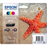 Epson Multipack 4-colours 603 Ink Resa standard, 3,4 ml, 2,4 ml, 150 pagine, 1 pz, Confezione multipla