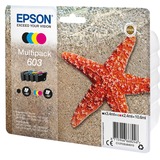 Epson Multipack 4-colours 603 Ink, Inchiostro Resa standard, 3,4 ml, 2,4 ml, 150 pagine, 1 pz, Confezione multipla