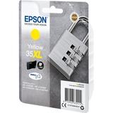 Epson Padlock Inchiostro giallo singolo DURABrite Ultra Lucchetto 35XL Resa elevata (XL), Giallo, Inchiostro a base di pigmento, 20,3 ml, 1 pz, 1900 pagine
