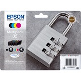 Epson Padlock Multipack 4 colori DURABrite Ultra Lucchetto 35, Inchiostro Resa standard, Nero, Ciano, Magenta, Giallo, Inchiostro a base di pigmento, 16,1 ml, 9,1 ml, 1 pz