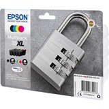 Epson Padlock Multipack 4-colours 35XL DURABrite Ultra Ink, Inchiostro Resa elevata (XL), Inchiostro a base di pigmento, 41,2 ml, 20,3 ml, 1 pz, Confezione multipla