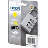 Epson Padlock Singlepack Yellow 35XL DURABrite Ultra Ink, Inchiostro Resa elevata (XL), Inchiostro a base di pigmento, 20,3 ml, 1900 pagine, 1 pz