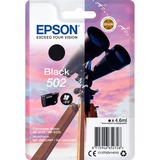 Epson Singlepack Black 502 Ink, Inchiostro Resa standard, Inchiostro a base di pigmento, 4,6 ml, 210 pagine, 1 pz