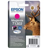 Epson Stag Inchiostro magenta singolo DURABrite Ultra Cervo T1303 Resa elevata (XL), Magenta, Inchiostro a base di pigmento, 10,1 ml, 1 pz, 600 pagine