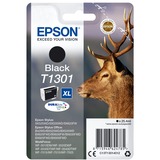 Epson Stag Inchiostro nero singolo DURABrite Ultra Cervo T1301 Resa elevata (XL), Nero, Inchiostro a base di pigmento, 25,4 ml, 25,4 ml, 1 pz