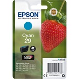Epson Strawberry Cartuccia Fragole Ciano Inchiostri Claria Home 29, Inchiostro Resa standard, 3,2 ml, 180 pagine, 1 pz
