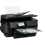 Epson WorkForce WF-7710DWF, Stampante multifunzione Nero, Ad inchiostro, Stampa a colori, 4800 x 2400 DPI, Fax a colori, A3+, Nero
