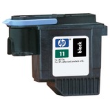 HP 11 testina stampante, Testina di stampa HP Color Inkjet CP 1700, Business Inkjet 1000, 1100, 1200, Business Inkjet 2200, 2300, 2600, 2800,..., Nero, C4810A, 110 mm, 25,9 mm, 148,1 mm, Vendita al dettaglio