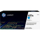 HP Cartuccia Toner originale ciano LaserJet 651A giallo, 16000 pagine, Ciano, 1 pz