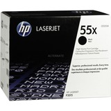 HP Cartuccia Toner originale nero ad alta capacità LaserJet 55X Nero, 12500 pagine, Nero, 1 pz, Vendita al dettaglio