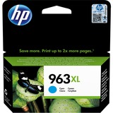 HP Cartuccia di inchiostro ciano originale 963XL ad alta capacità Resa elevata (XL), Inchiostro a base di pigmento, 22,77 ml, 1600 pagine, 1 pz