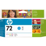 HP Cartuccia inchiostro ciano 72, 130 ml 130 ml, Resa elevata (XL), Inchiostro colorato, 130 ml, 1 pz