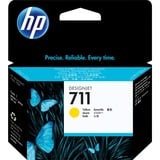 HP Cartuccia inchiostro giallo DesignJet 711, 29 ml 29 ml, Inchiostro a base di pigmento, 1 pz