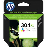 HP Cartuccia inchiostro originale tricromia 304XL Resa elevata (XL), Inchiostro colorato, 7 ml, 300 pagine, 1 pz