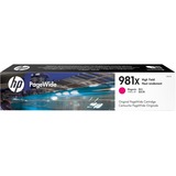 HP Cartuccia magenta originale ad alta capacità 981X PageWide Resa elevata (XL), Inchiostro a base di pigmento, 114,5 ml, 10000 pagine, 1 pz