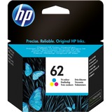 HP Cartuccia originale inchiostro tricromia 62 Resa standard, Inchiostro colorato, 4,5 ml, 165 pagine, 1 pz