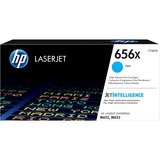 HP Cartuccia toner ciano originale ad alta capacità LaserJet 656X 22000 pagine, Ciano, 1 pz