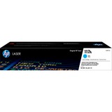 HP Cartuccia toner ciano per stampante laser originale 117A 700 pagine, Ciano, 1 pz