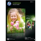 HP Confezione da 100 fogli carta fotografica lucida Everyday A4/210 x 297 mm Lucida, 200 g/m², Ad inchiostro, A4, 21x29.7 cm, 100 fogli