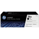 HP Confezione da 2 cartucce originali di Toner nero LaserJet 36A 4000 pagine, Nero, 2 pz