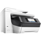 HP OfficeJet Pro 8730 Getto termico d'inchiostro A4 2400 x 1200 DPI 24 ppm Wi-Fi, Stampante multifunzione bianco, Getto termico d'inchiostro, Stampa a colori, 2400 x 1200 DPI, A4, Stampa diretta, Grigio