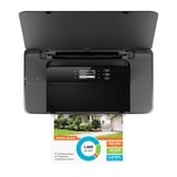 HP Officejet 200 Mobile Wireless Colore Stampante, Stampante a getto d'inchiostro Nero, A colori, 4800 x 1200 DPI, 2, A4, 500 pagine per mese, 10 ppm