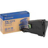 Kyocera TK-1115 cartuccia toner 1 pz Originale Nero 1600 pagine, Nero, 1 pz