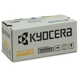 Kyocera TK-5220Y cartuccia toner 1 pz Originale Giallo 1200 pagine, Giallo, 1 pz