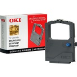OKI 01126301 nastro per stampante Nero Microline 5520/5521/5590/5591, Nero, Matrice di punti, 4000000 caratteri, Nero, OKI