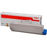 OKI 44844507 cartuccia toner 1 pz Originale Ciano 10000 pagine, Ciano, 1 pz