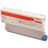 OKI 46443101 cartuccia toner 1 pz Originale Giallo 10000 pagine, Giallo, 1 pz