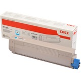 OKI 46443103 cartuccia toner 1 pz Originale Ciano 10000 pagine, Ciano, 1 pz