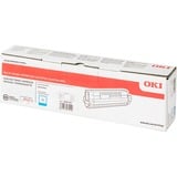 OKI 46861307 cartuccia toner 1 pz Originale Ciano 10000 pagine, Ciano, 1 pz