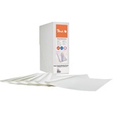 Peach PBT406-05 cartellina A4 Bianco 100 pz, Pettine bianco, A4, Bianco, 60 fogli, 80 g/m², 100 pz